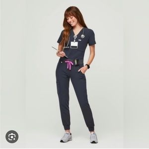 Figs Night Sky Catarina Scrub Top